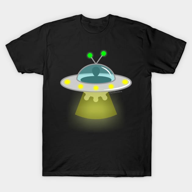 UFO T-Shirt by Pendientera